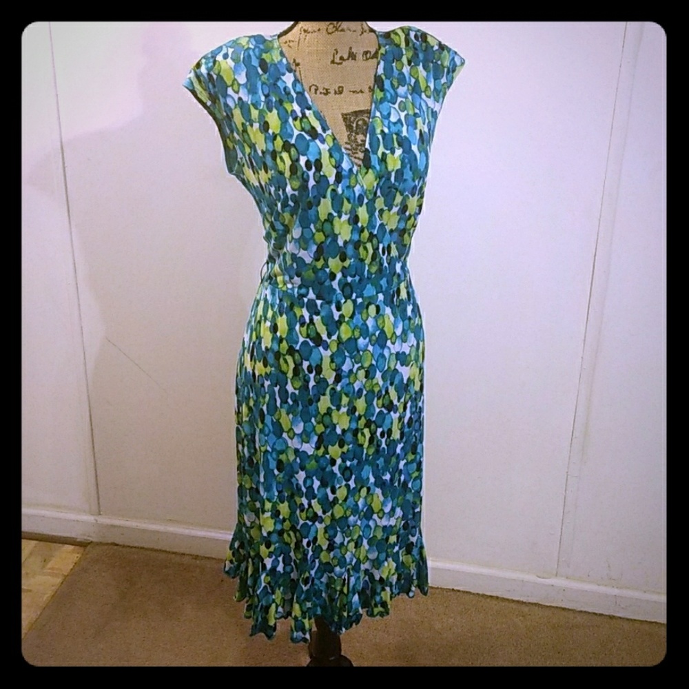 Multi colored casual dress